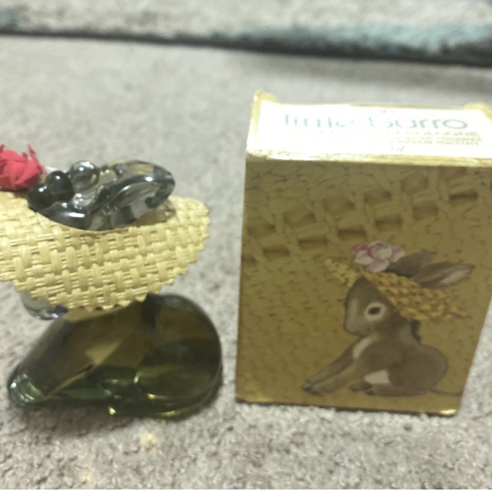 Avon Sweet Honesty Cologne Bottle - Olive Green